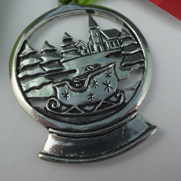 Basic Spirit Pewter Holiday Christmas Tree Ornament NIB - Picture 5 of 7